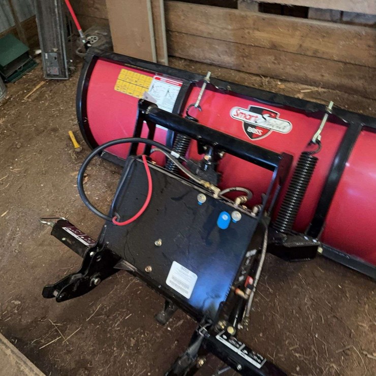 Boss Smart Shield 6' UTV Plow, was mounted on a Kabota UTV