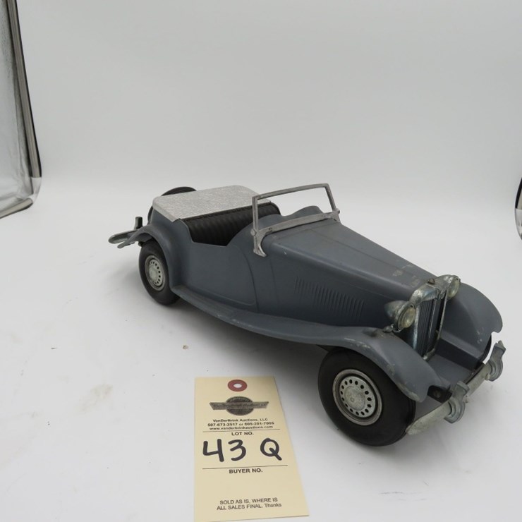 1950's Doepke Model Toys MG Sports Car Toy
