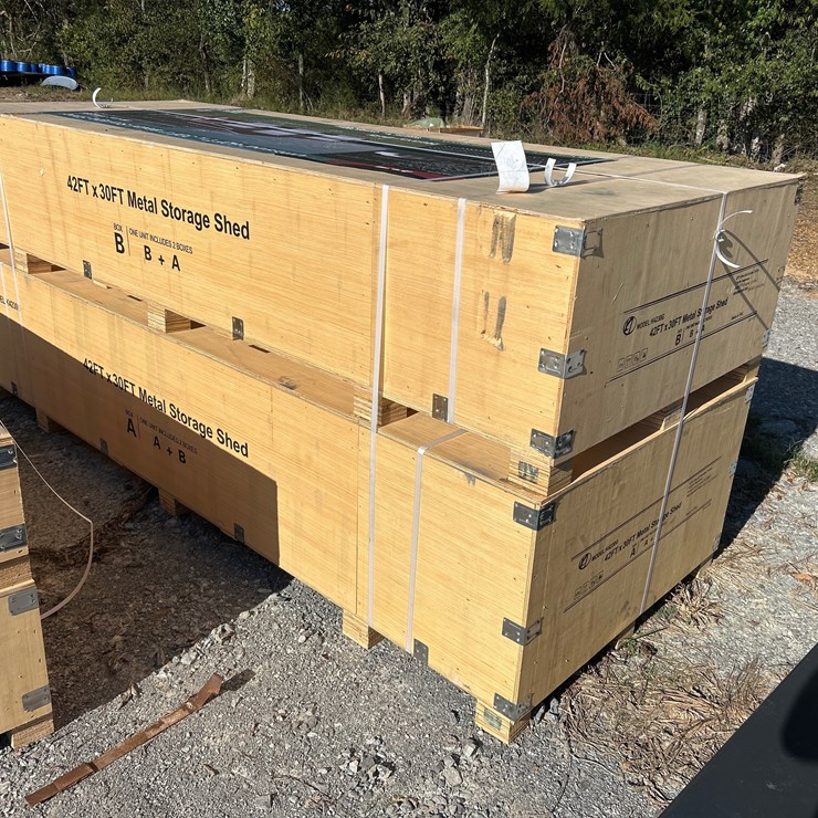 #97 • 42’X30’ METAL SHED KIT