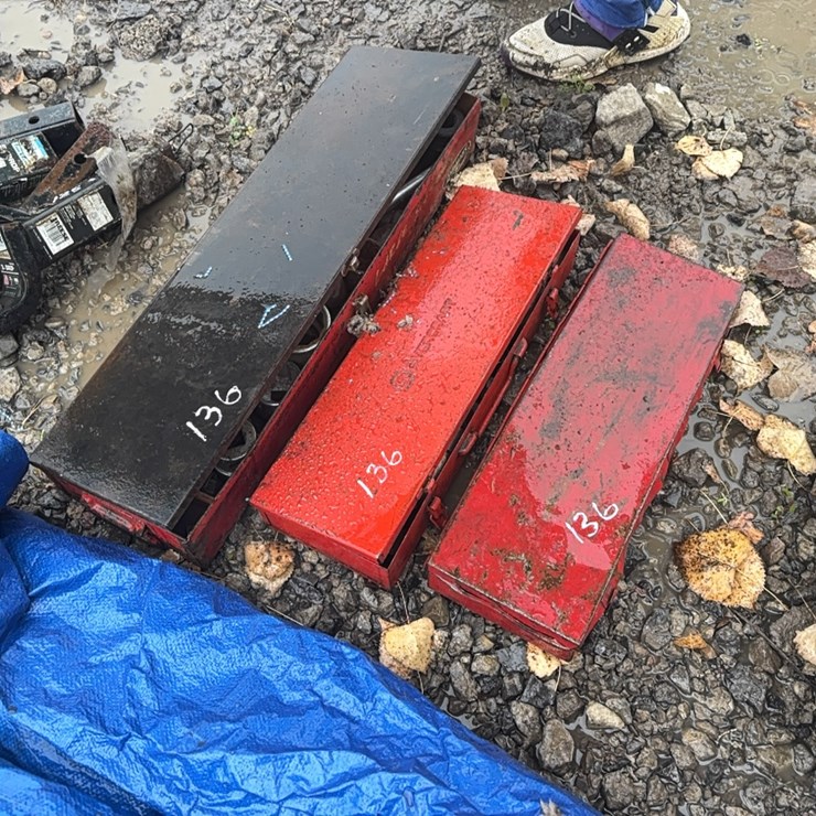 (3) TOOL BOXES OF HD SOCKETS SUPPORT EQUIPMENT