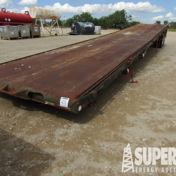 (x) (9-3) 1985 Shopbuilt 45'OAL T/A Oilfield Float