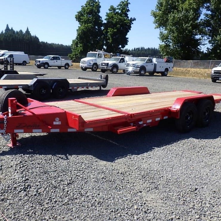 2025 Delta 7'x20' T/A Tilt Deck Trailer