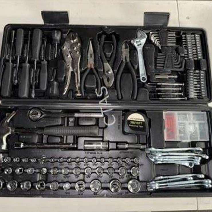 #3 • Pittsburg Tool Set w/ Case; Approx 130 Pieces