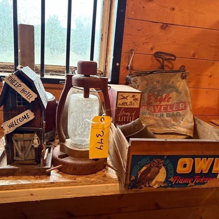 Bird Feeder/house, Crock pot, Box etc