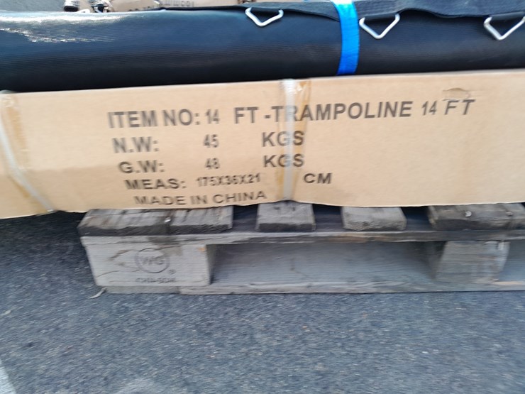 lot#-746-14ft-trampoline-without-enclosed-net-image-2
