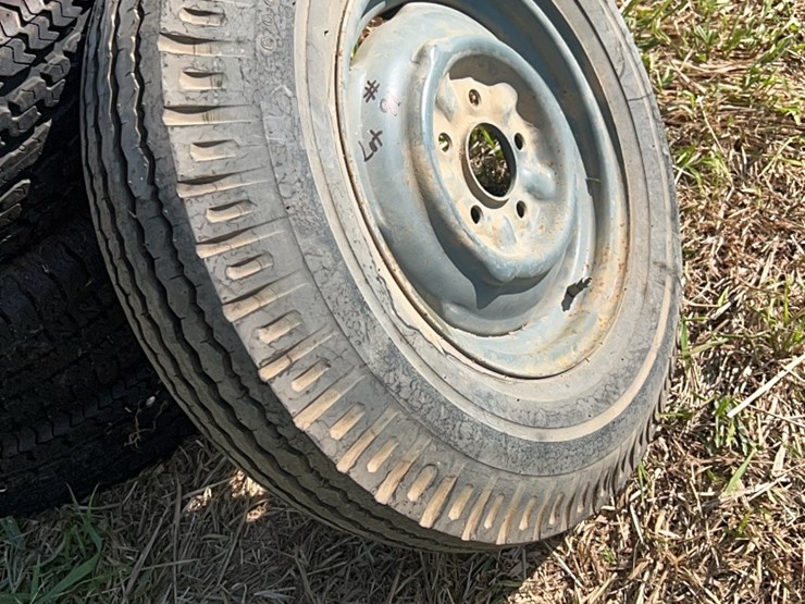 one-brand-new-6.00/14-bias-ply-light-truck-tire-mounted-on-rim-image-2