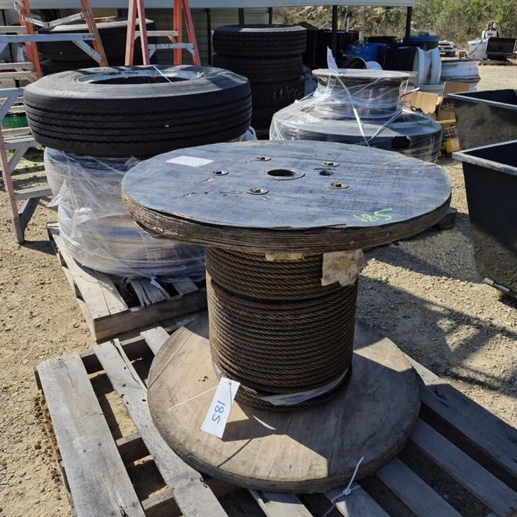 Spool of Steel Cable