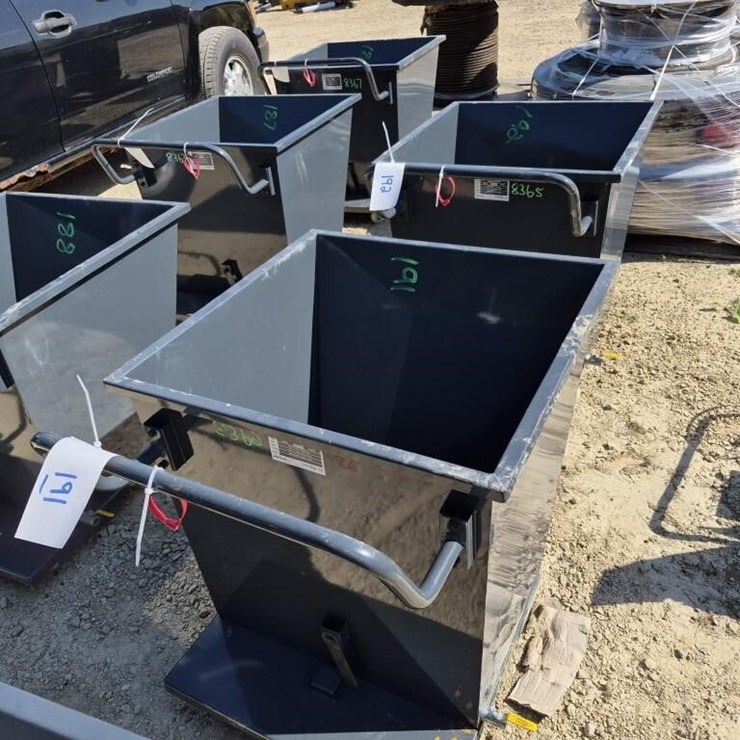 Metal Dump Hopper