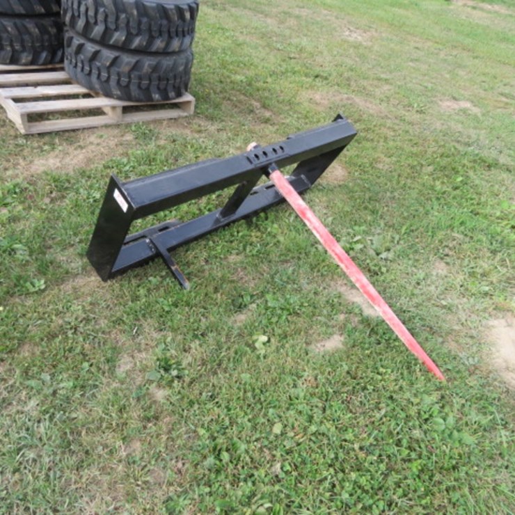 KIVEL SKIDSTEER ATTACH BALE SPEAR
