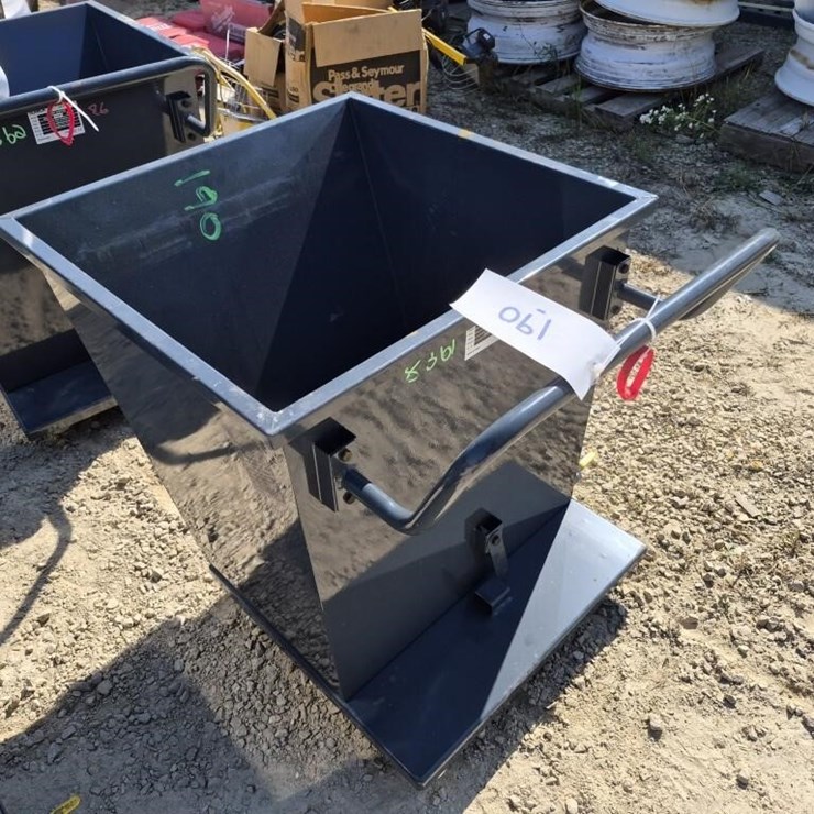 Metal Dump Hopper