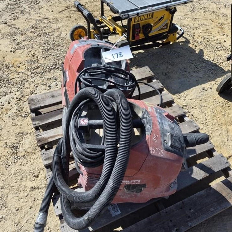 Hilti Wet/Dry Construction Vacuums
