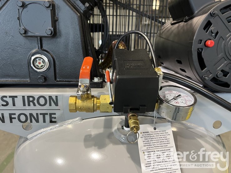 iron-horse-6hp-60-gal-shop-air-compressor,-v-twin-cast-iron-pump,-hi-flo-135-psi,-11.2cm-(1-yr-factory-warranty)-image-8