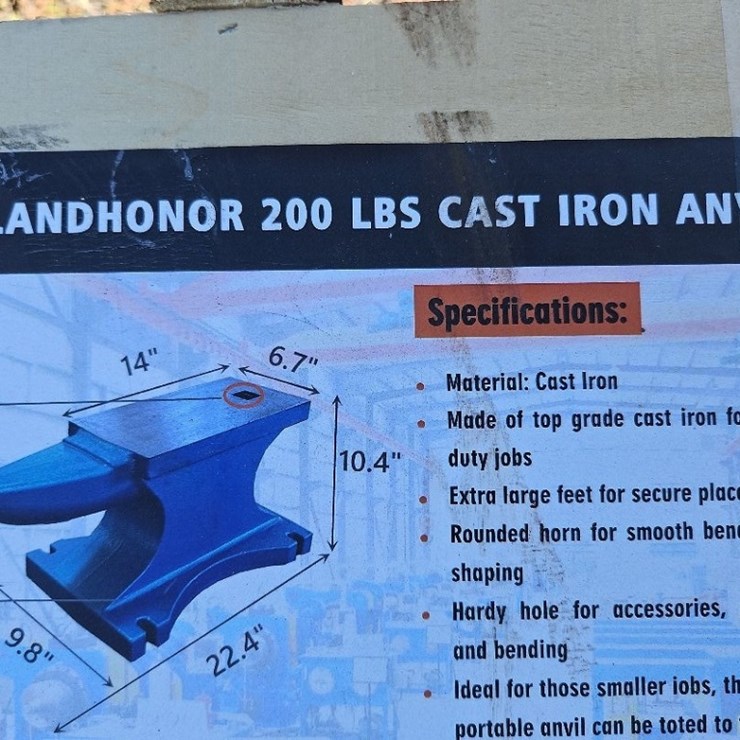 LANDHONOR 200# ANVIL