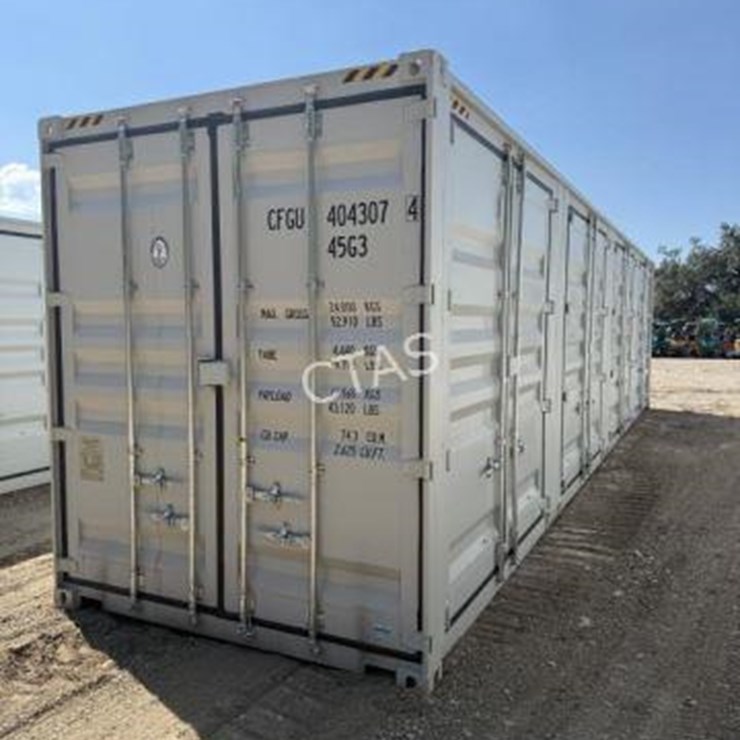 #81 • 40' High Cube Conex/Shipping Container - One Trip