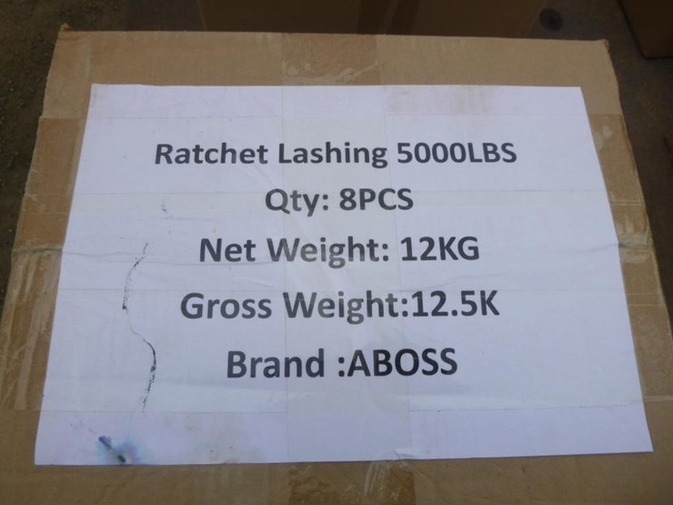 unused-5,000lbs-ratchet-lashings-(qty-8)-image-2