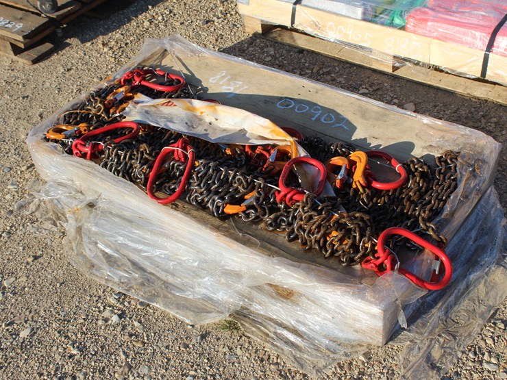 #8181-•-2025-landhonor,-approx-8,-7ft-double-leg-lifting-chain-slings-image-1