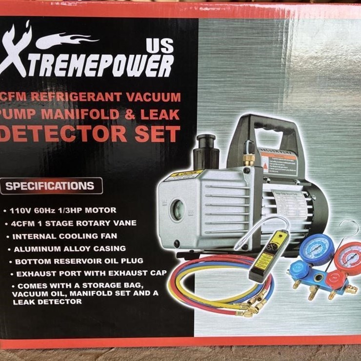 1/3HP 4CFM Vacuum Pump