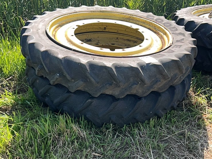 set-of-four-skinny-tires,-size-320/90/r50-came-off-of-john-deere-8300,-would-fit-others-image-1