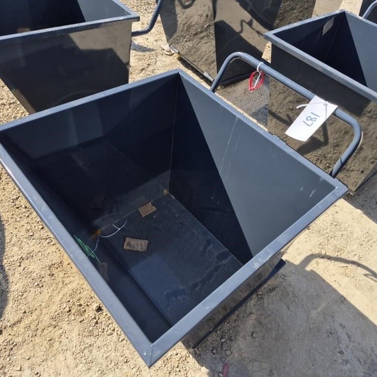 Metal Dump Hopper