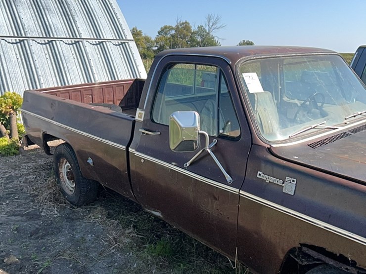 1978-chevy-cheyenne-20-3/4-ton-2-wheel-drive-pick-up,-been-sitting,-sell-as-is-image-18