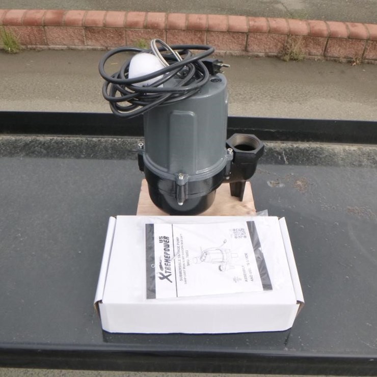 3/4HP Cast Iron Submersible Pump