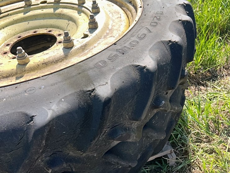 set-of-four-skinny-tires,-size-320/90/r50-came-off-of-john-deere-8300,-would-fit-others-image-8