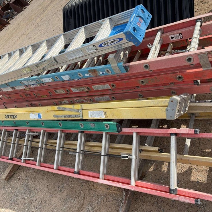 Numerous ladders