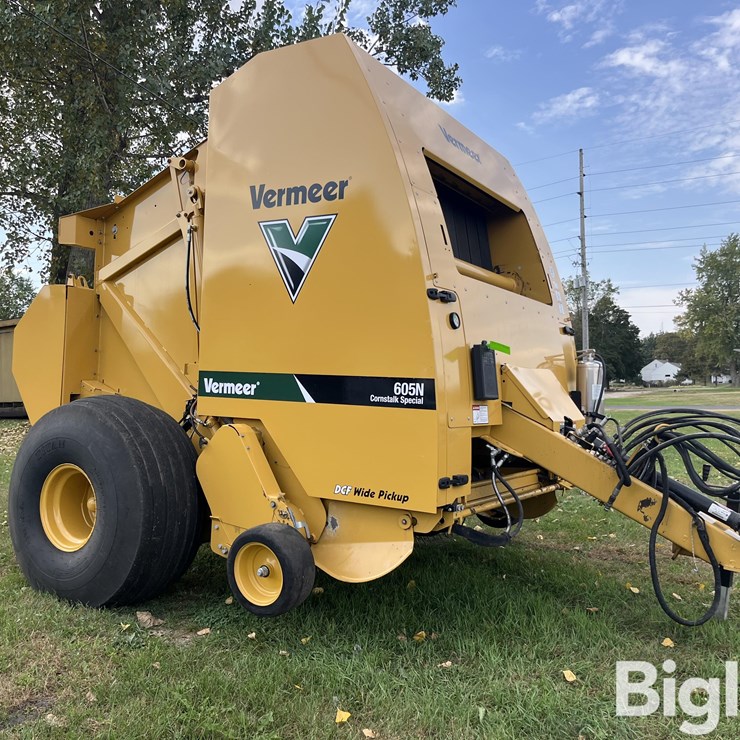 2023 VERMEER 605N CORNSTALK SPECIAL
