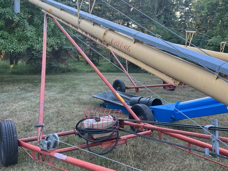 7-x-46-westfield-auger-with-like-new-baldor-220-electric-motor-image-1