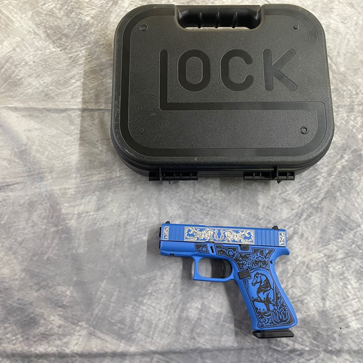 #4012 • Glock 43X Gen 5 Horse Edition, SN: AKXG264