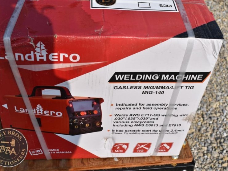 landhero-mig-140-gasless-mig-welder,-supports-mig/mma/lift-tig-image-2