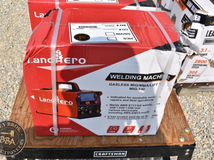 lander-hero-mig-140-gasless-mig/mma/lift-welding-machine,-110v-image-1