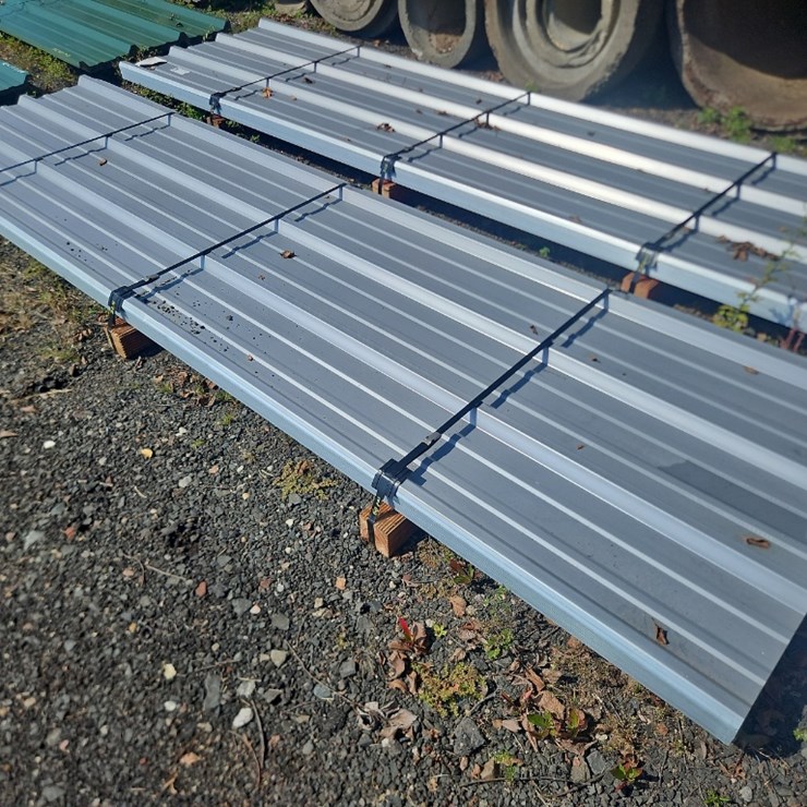 (50) 12' GALVANIZED ROOF PANELS