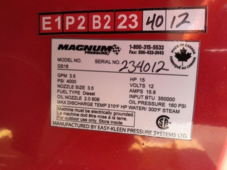lot#-108-magnum-4000-hot-water-pressure-washer-image-3