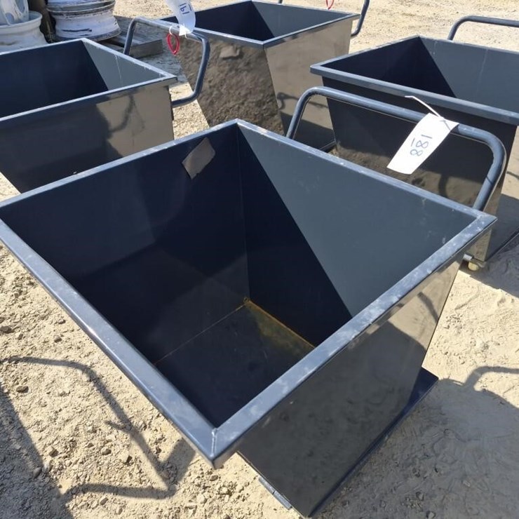 Metal Dump Hopper