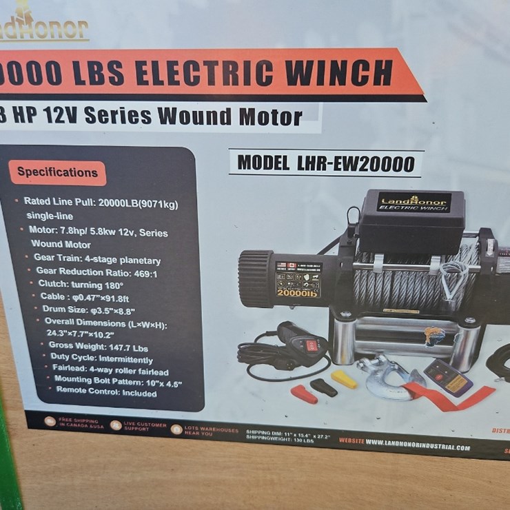 LANDHONOR 12V WINCH