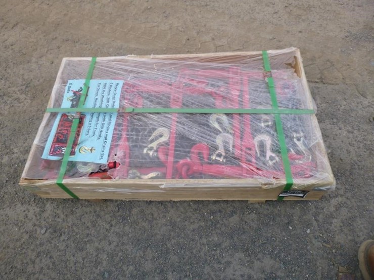 unused-7,000lbs-ratchet-binders-&-chains-image-3