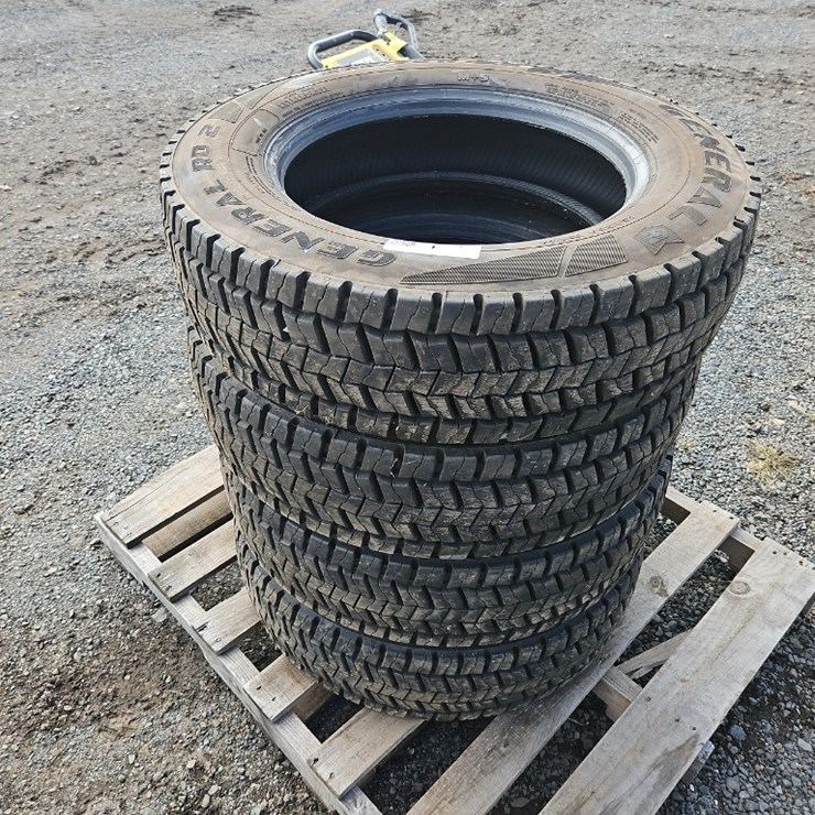 (4) GENERAL RD2 TIRES