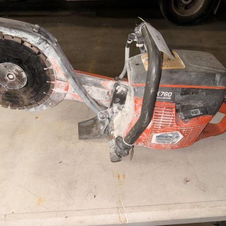 #11 • Husqvana Cut-N-Break Concrete Saw K760