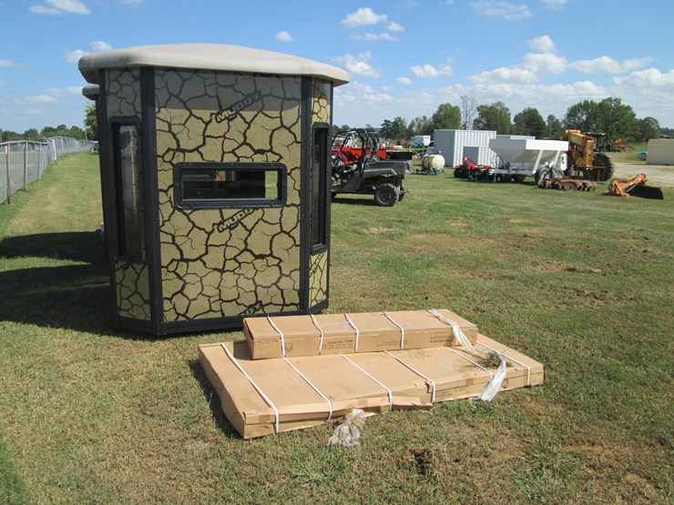 #5257-•-unused-muddy-bull-st-box-blind-w/-10'-observation-tower-image-3