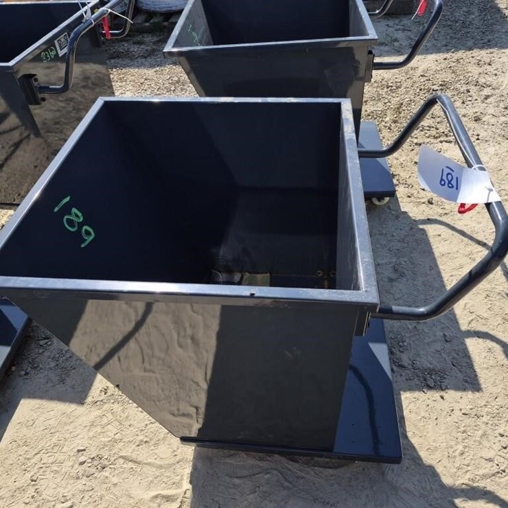 Metal Dump Hopper
