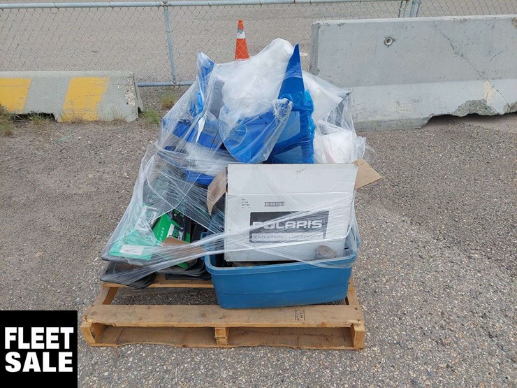 pallet-of-arctic-cat-snowmobile-parts-image-1