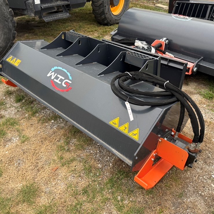 WIG 72 SKID STEER MOUNTED ROTARY TILLER"
