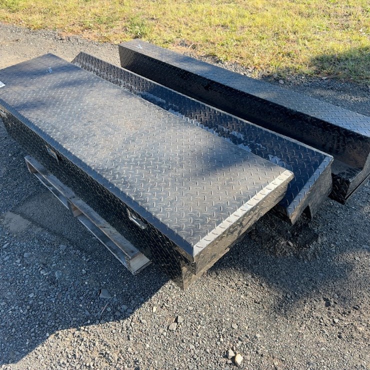 SET OF (3) TRUCK TOOL BOXES