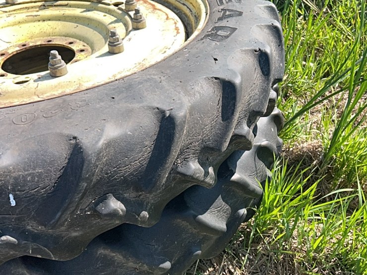 set-of-four-skinny-tires,-size-320/90/r50-came-off-of-john-deere-8300,-would-fit-others-image-11