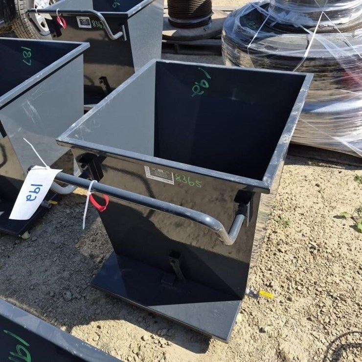 Metal Dump Hopper