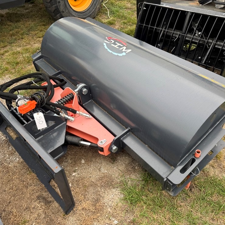 WIG 72 SKID STEER MOUNTED ROTARY SWEEPER"