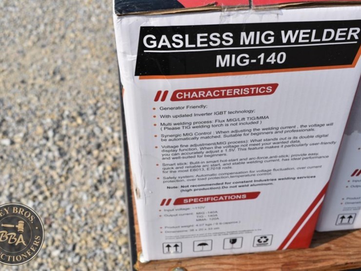 landhero-mig-140-gasless-mig-welder,-supports-mig/mma/lift-tig-image-4