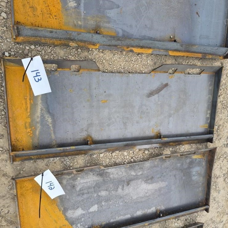 Heavy Duty Skid Steer Mounting Plate
