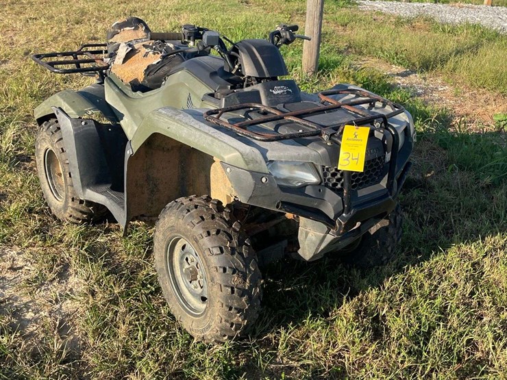 2013-honda-rancher-trx420fm1-atv--non-runner-image-1